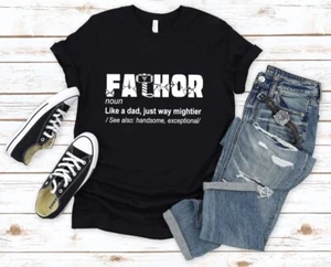 Fathor T-Shirt inspired by Marvel Thor Avengers Men Fathers Dad Gift T Shirt - Picture 1 of 5