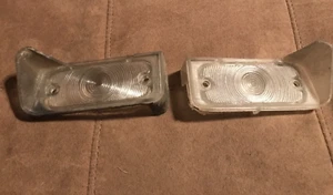 63 Pontiac Catalina Bonneville Grand Prix PARKING SIGNAL LIGHT LENS SET LH RH B - Picture 1 of 7