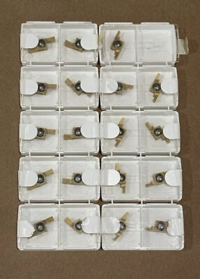 SECO Grooving Inserts 12ER1.50FD, CP500 & 12ER.65FD. CP500 024411386 02411272 - Image 1 of 3