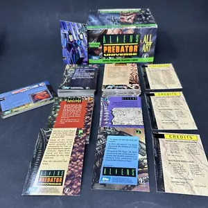Carte collezionabili Aliens Predator Universe Aliens Predator circa 100+ Topps 1994 - Foto 1 di 24