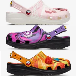 Zoccoli classici Crocs Pokémon Snorlax/Gengar/Charizard/Jigglypuff - Foto 1 di 39