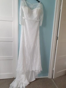 Millie May Wedding dress size 22 used - Picture 1 of 6