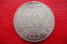 Hungary 10 Filler Miklos Horthy 1926 NICE COIN