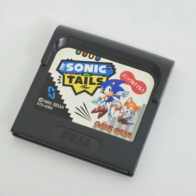 Game Gear SONIC and TAILS 1 Cartridge Only Sega gg - Image 1 of 2