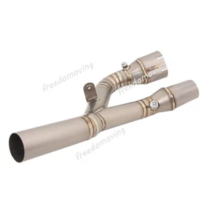 For BMW S1000RR 2019-2023 S1000R 2021-2023 Mid Exhaust Connect pipe Slip On Tip - Bild 1 von 8