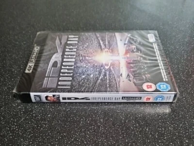 Independence Day NEW UK Edition 4K Ultra HD 1996film5039036077941ID4Bill Pullman - Image 1 of 4