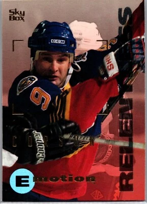 1995-96 Skybox E-motion Hockey - #145 Shayne Corson - Image 1 of 2