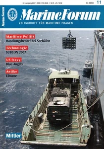20344/ Marinezeitschrift - MARINE FORUM – 82. Jahrgang – Heft 11/2007 - Picture 1 of 1