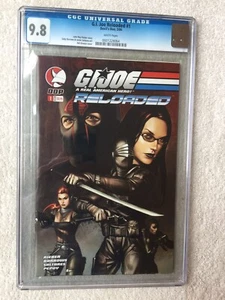 G.I. Joe Reloaded #1 CGC 9.8 Near Mint/Mint White Pages March 2004 - Picture 1 of 12