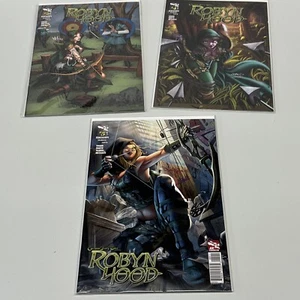 Grimm Fairy Tales Presents: Robyn Hood # 2 B #4 B #5 A (2015) Zenescope Comics - Picture 1 of 7