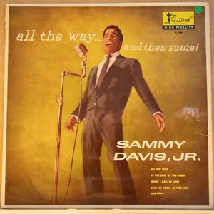 ALL THE WAY ... AND THEN SOME! - SAMMY DAVIS JR - Vinyl LP - Festival - 1959 VG - Picture 1 of 5