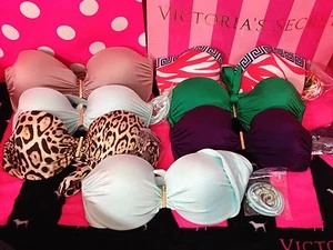 Victoria's Secret Swim Very Sexy Bandeau Halter Bikini Top NEW - Imagen 1 de 8
