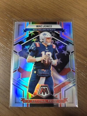 2023 Panini Mosaic Mac Jones National Pride Silver Prizm #261 NM!! - Image 1 of 4