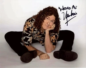 Foto firmata "Weird Al" Yankovic 8x10 autografo certificato JSA - Foto 1 di 3