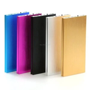POWER BANK 20000 mah CARICABATTERIE PORTATILE SLIM BATTERIA ESTERNA UNIVERSALE - Foto 1 di 6