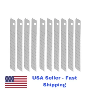 10 Stück/Pack Klingen 9 mm, Klinge aus Kohlenstoffstahl, 80 mm x 9 mm. USA LAGER - Bild 1 von 6