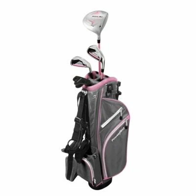PowerBilt Junior Girls' Ages 5-8 Pink Series Set Right Handed Set - NEW! - Image 1 of 4