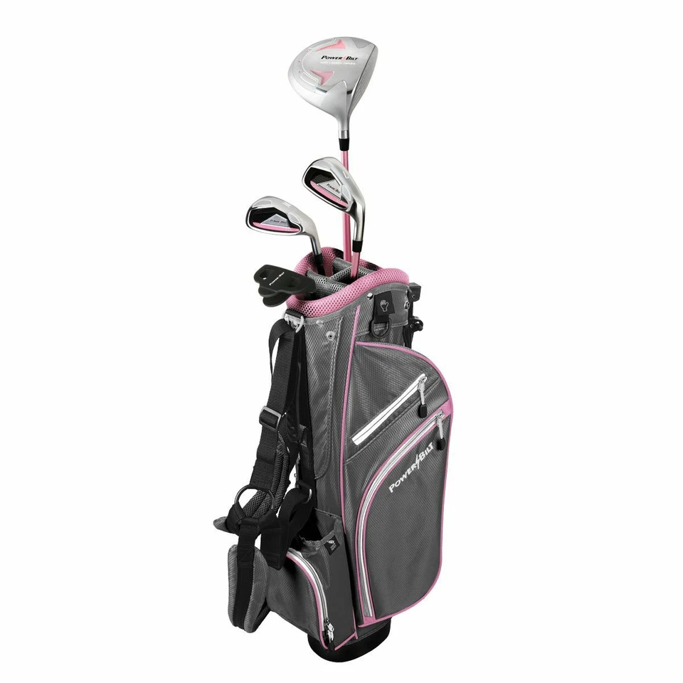 PowerBilt Junior Girls' Ages 5-8 Pink Series Set Right Handed Set - NEW! - Image 1 of 4