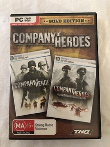 Company Of Heroes Gold Edition - Windows PC DVD-ROM Game - Australian Seller - Picture 1 of 5