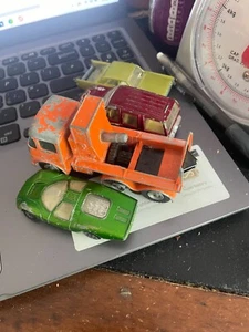 job lot 4 vintage matchbox includes truck,lincoln,chevy,ford group 5 - Imagen 1 de 1
