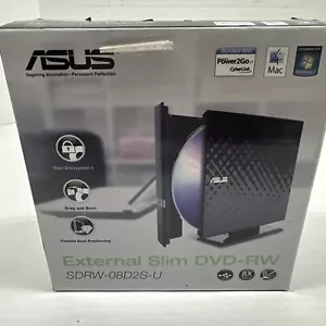Unità DVD-RW esterna sottile originale Asus (SDRW-08D2S-U) - Foto 1 di 10