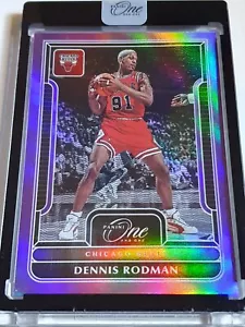 2022 Panini One and One Dennis Rodman #165 PURPLE /25 Holo - Factory Sealed - Picture 1 of 3