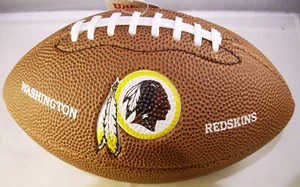 NFL Team Logo Mini Football Washington Redskins (Commanders) - Bild 1 von 4