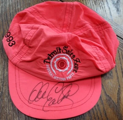 Autographed Dale Earnhardt Sr Hat Cap JSA 1993 General Motors Nascar Racing - Image 1 of 4