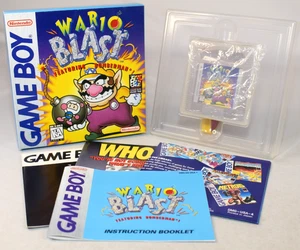 Wario Blast Nintendo Game Boy komplett CIB NEUWERTIG mit Poster! RAR! - Bild 1 von 18