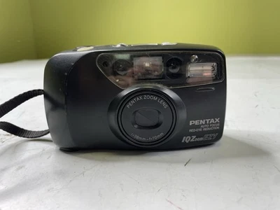 Pentax IQZoom EZY 35mm Film Point Shoot Camera 38mm-70mm Zoom - Image 1 of 4