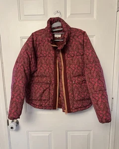 Anthropologie Numph Lillie gefütterte Jacke mit Blumenmuster Größe Small - Bild 1 von 8