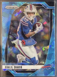 Panini Prizm 2024 - Khalil Shakir #31 Blue Ice Prizm/99 - Imagen 1 de 2