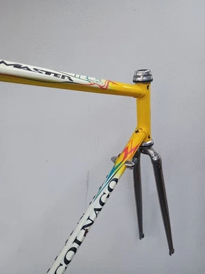 No Reserve Vintage Telaio Colnago Master Più Steel frame 56*56 Campagnolo Record - Imagem 1 de 4