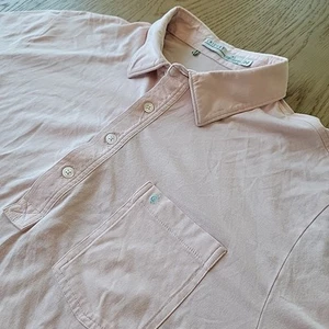 Criquet Herren Polo XL Pink Kurzarm Golf Performance Preppy Komfort Freizeit - Bild 1 von 9