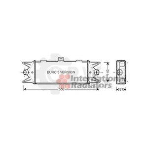 Ladeluftkühler für IVECO Daily IV Bus Pritsche/Fahrgestell 475 - 185 63 - Bild 1 von 1