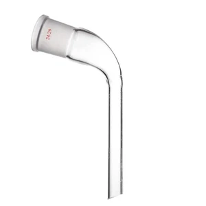 Distilling glass adapter with joint 24/29 105 bent Laboratory Glassware - Picture 1 of 1