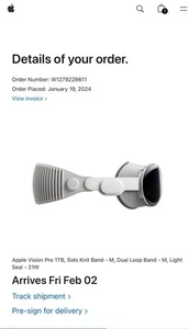 ❇️ 2025 NEW Apple Vision Pro 1TB(Free shipping) ❇️ - Picture 1 of 2