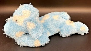 Vintage Dollar Baumverteilung, Inc Plüsch blau weiße Punkte Welpe Hund 13 Zoll - Bild 1 von 10