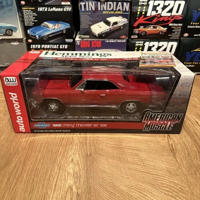 Auto World 1/18 1966 Chevrolet Chevelle SS 396 dobladillo abril 2013 Foto 1 de 4