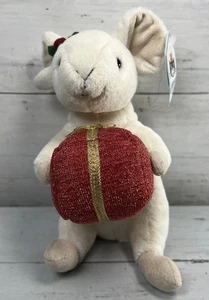 NWDT Jellycat London I Am Merry Mouse Christmas Mouse With Present Plushie - Picture 1 of 14