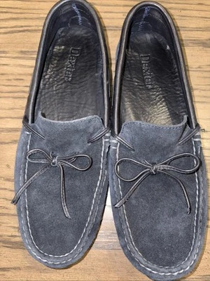 Zapatos mocasín Dexter azul oscuro para hombre talla 9 Foto 1 de 4