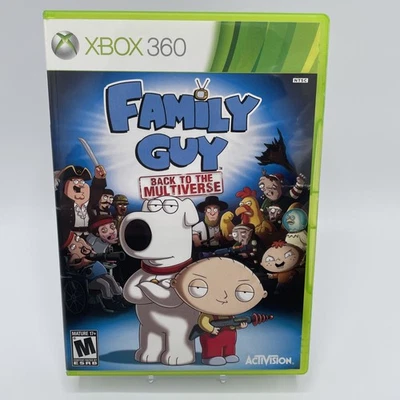 Family Guy: Back to the Multiverse Xbox 360 completo en caja en muy buen estado Foto 1 de 4