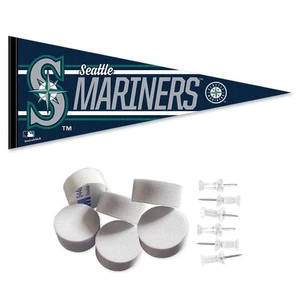 Seattle Mariners Wall Banner Pennant Flag - Picture 1 of 5