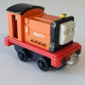 Rusty Diecast Train Thomas And Friends Take N Play Magnetic Learning Curve 2004 - Picture 1 of 13