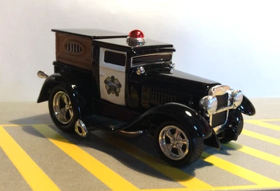 Muscle Machines 2004 Departamento de Policía Camión Ford 29 Modelo A 1929 Foto 1 de 4