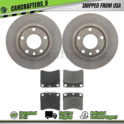 Juego de pastillas de freno de disco delanteras para Volkswagen EuroVan 1993 1995 2,5 L Foto 1 de 4