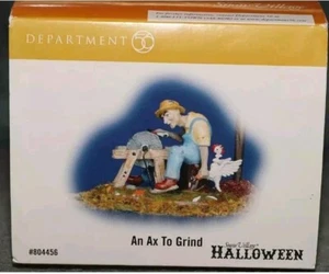 DEPT 56 EINE AXT ZUM SCHLEIFEN 804456 HALLOWEEN SCHNEEDORF - Bild 1 von 1