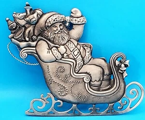 "Adorno de árbol de Navidad de colección fino Avon (1995) ""San Nicolás" - Imagen 1 de 5