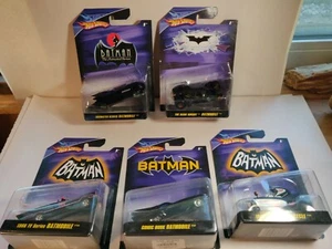 Hot Wheels Batman Vehicles Lot of 5 (CosBman0895) - Picture 1 of 10