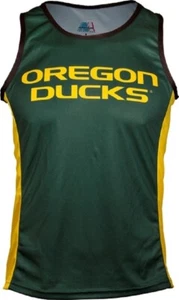 Oregon Ducks Men's RUN/TRI Singlet Green 2XL - Picture 1 of 3